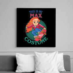 printfashion Max costume - Vászonkép - Fekete (14533839)