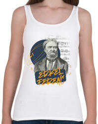 printfashion Erkel Ferenc - Női atléta - Fehér (7642872)