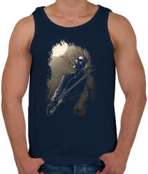 printfashion Éjféli rock - Férfi atléta - Sötétkék (118448)