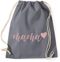 printfashion Mama - Sportzsák, Tornazsák - Grafitszürke (4783162)
