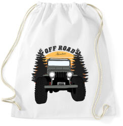 printfashion Jeep - Sportzsák, Tornazsák - Fehér (5019707)