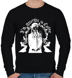 printfashion i'm allergic to color - Férfi pulóver - Fekete (13512145)