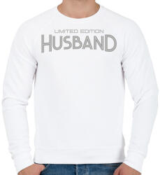 printfashion Limited Edition Husband - Férfi pulóver - Fehér (848706)