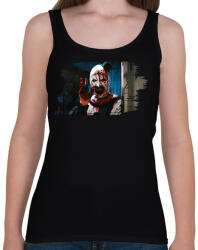 printfashion Terrifier bohócrém - Női atléta - Fekete (14812062)