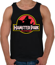 printfashion Hamster Park - Férfi atléta - Fekete (13421812)