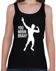 printfashion You Mirin Brah - Zyzz - Női atléta - Fekete (6356692)