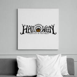 printfashion Boldog halloweent 2 - Vászonkép - Fehér (6638652)