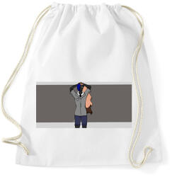 printfashion Zane anime - Sportzsák, Tornazsák - Fehér (7051150)