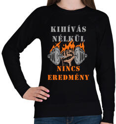 printfashion Kihívás -> Eredmény - Női pulóver - Fekete (4605278)