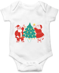 printfashion Télapó és télanyó - Baba Body - Fehér (14622316)
