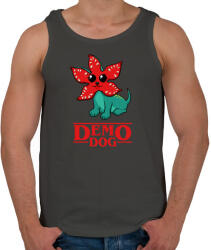 printfashion Cuki demodog - Férfi atléta - Sötétszürke (4316169)