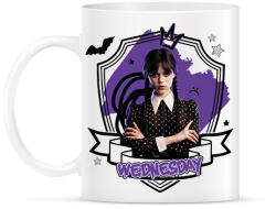 printfashion Wednesday firka - Bögre - Fehér (11788150)