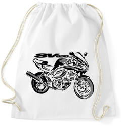 printfashion suzuki sv - Sportzsák, Tornazsák - Fehér (2925894)