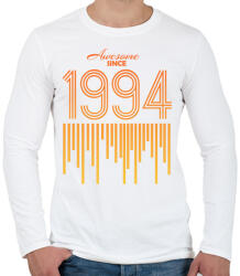 printfashion 1994 - Férfi hosszú ujjú póló - Fehér (12156034)