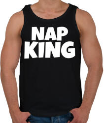 printfashion Nap King - Férfi atléta - Fekete (5280338)