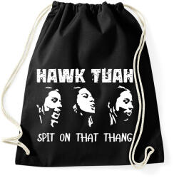 printfashion hawk tuah - Sportzsák, Tornazsák - Fekete (16249941)