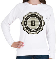 printfashion 8 - Női pulóver - Fehér (7307032)