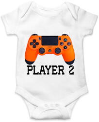 printfashion Player 2 PS4 páros póló - Baba Body - Fehér (2190264)