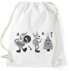 printfashion Vintage karácsony - Sportzsák, Tornazsák - Fehér (5636837)