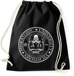 printfashion Miskatonic University - Sportzsák, Tornazsák - Fekete (7081281)