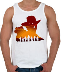 printfashion Read Dead Redemption - Férfi atléta - Fehér (1737240)