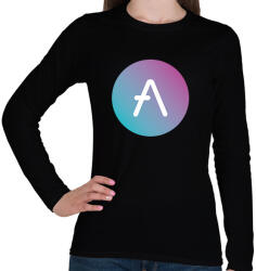 printfashion AAVE Logo - Női hosszú ujjú póló - Fekete (6072582)
