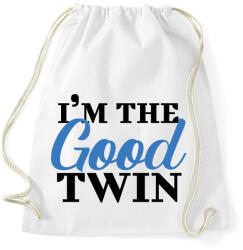 printfashion I'm the good twin - Sportzsák, Tornazsák - Fehér (7013326)