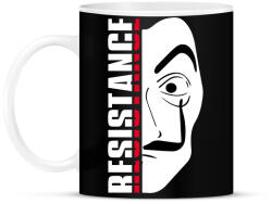 printfashion La Casa de Papel - A nagy pénzrablás - Money Heist - Bögre - Fekete (5794096)