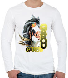 printfashion Garou minta (OPM) - Férfi hosszú ujjú póló - Fehér (11892570)