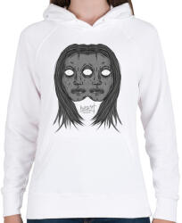 printfashion Beast Deasign Gemini - Női kapucnis pulóver - Fehér (817254)