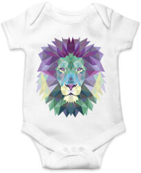 printfashion Oroszlán - Baba Body - Fehér (1331613)