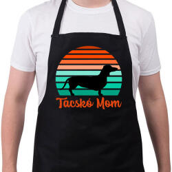 printfashion Tacskó Mom - Kötény - Fekete (11503729)