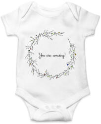 printfashion You are amazing - Baba Body - Fehér (1328469)