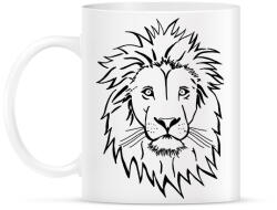 printfashion lion - Bögre - Fehér (2786762)