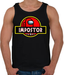 printfashion Impostor - Among us - Férfi atléta - Fekete (3921912)