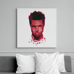 printfashion Fight Club: Tyler - Vászonkép - Fehér (6633084)