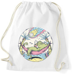 printfashion Asteroid Day - Sportzsák, Tornazsák - Fehér (1533483)