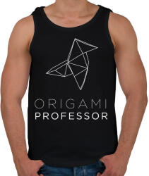 printfashion Origami Professor - Férfi atléta - Fekete (3178171)