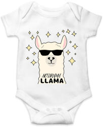 printfashion no drama llama - Baba Body - Fehér (4108837)