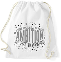 printfashion Smell of fresh ambition - Sportzsák, Tornazsák - Fehér (7288632)