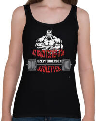 printfashion IT Szeptember - Női atléta - Fekete (1915676)