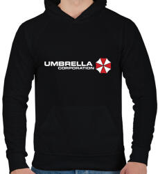 printfashion Umbrella corp - Férfi kapucnis pulóver - Fekete (2260427)