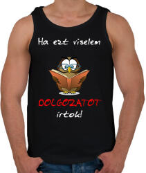 printfashion dolgozat - Férfi atléta - Fekete (1679300)