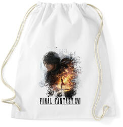 printfashion Final Fantasy 16 - Sportzsák, Tornazsák - Fehér (16806083)