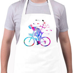 printfashion Bike - Kötény - Fehér (4906130)