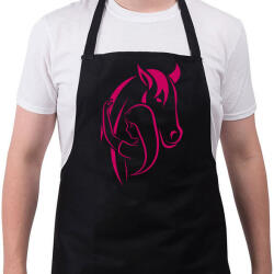 printfashion horse - Kötény - Fekete (5534543)