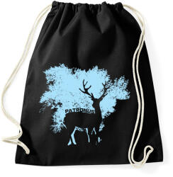 printfashion Patrónus - Sportzsák, Tornazsák - Fekete (1602741)