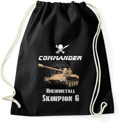 printfashion commander-scorpion g - Sportzsák, Tornazsák - Fekete (2130621)