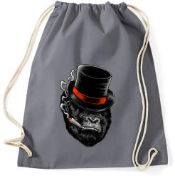 printfashion Akár egy főnök - Sportzsák, Tornazsák - Grafitszürke (117870)