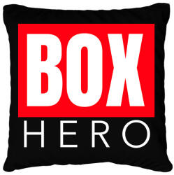 printfashion BOX HERO - Párnahuzat, Díszpárnahuzat - Fekete (9406805)